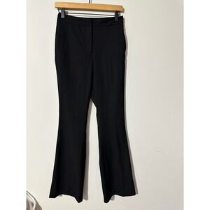 ZARA Black Wide Leg Flare Dress Pants Trousers Women XS